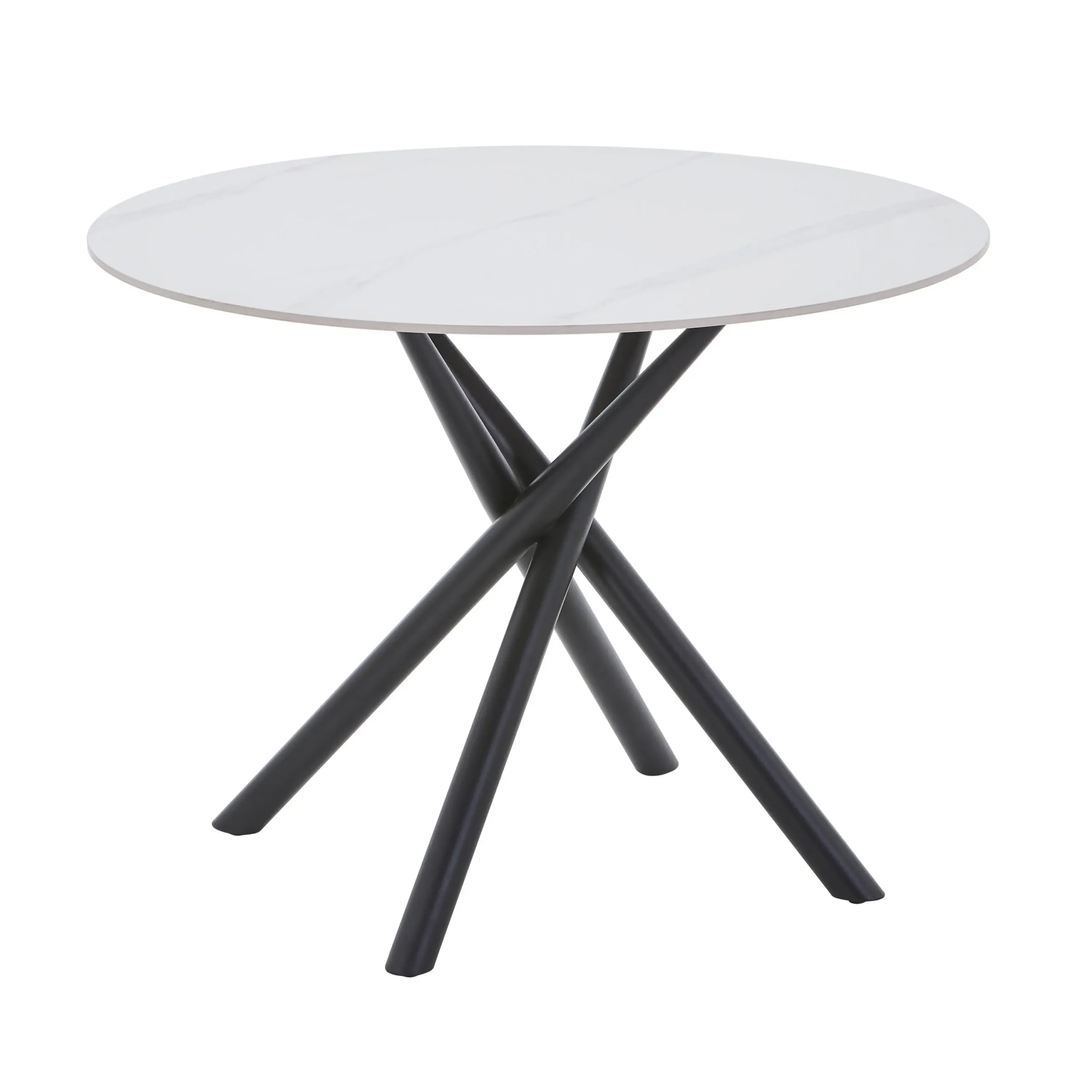 Avesta White Round Dining Table