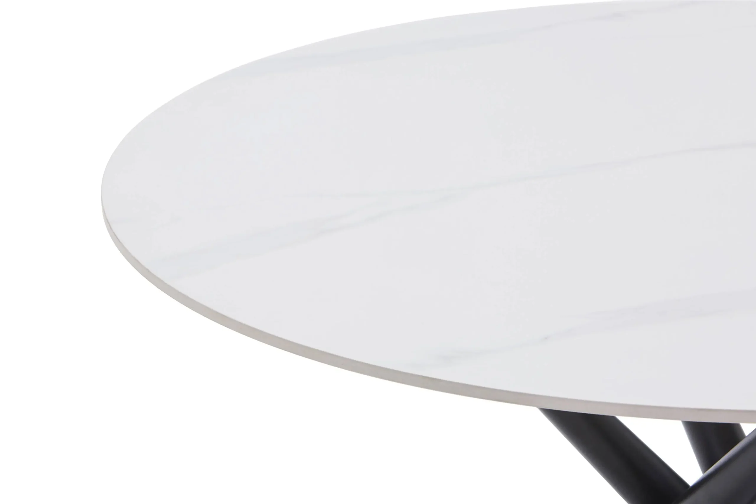 Avesta White Round Dining Table - Image 4