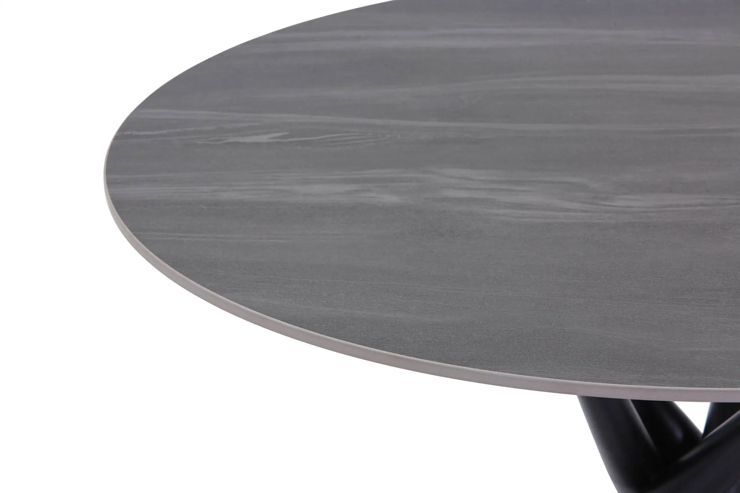 Avesta Grey Round Dining Table - Image 4