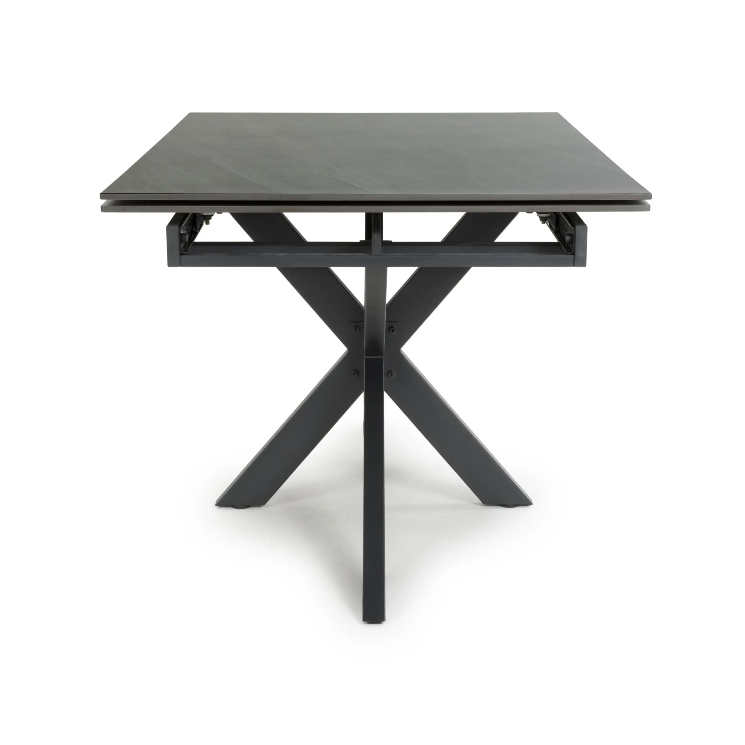 Vermont 1.6m - 2.4m Extending Grey Dining Table - Image 2