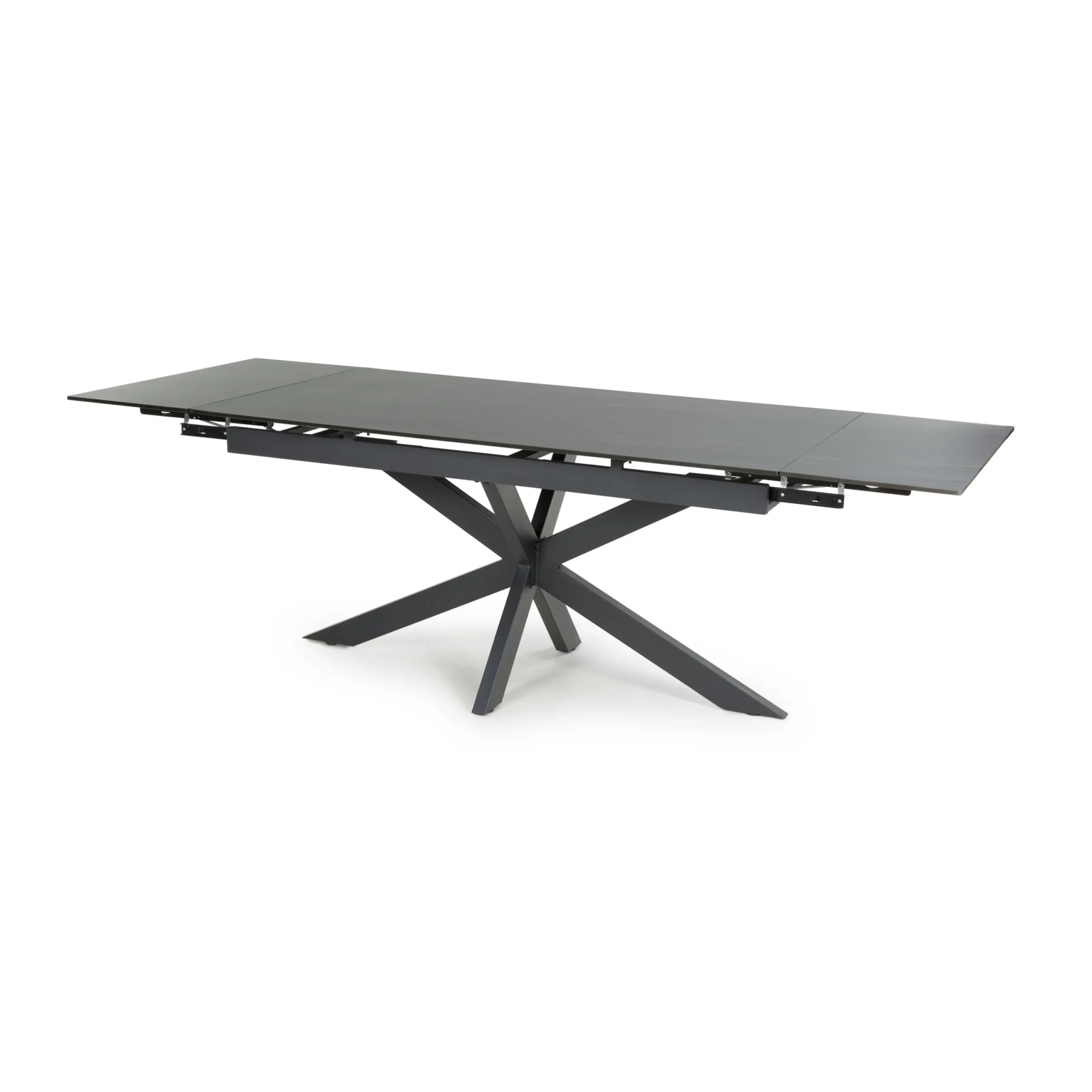 Vermont 1.6m - 2.4m Extending Grey Dining Table