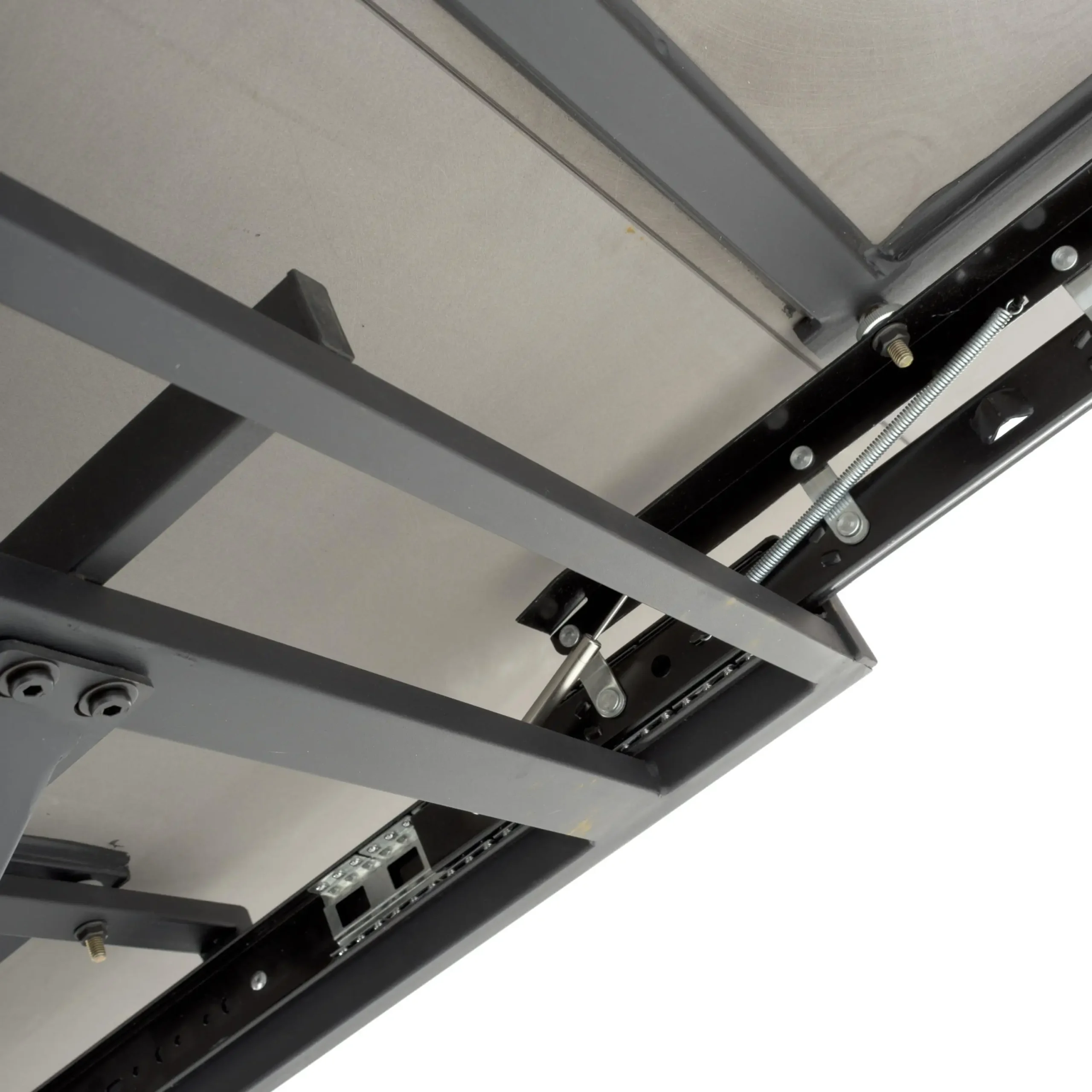 Vermont 1.6m - 2.4m Extending Grey Dining Table - Image 7