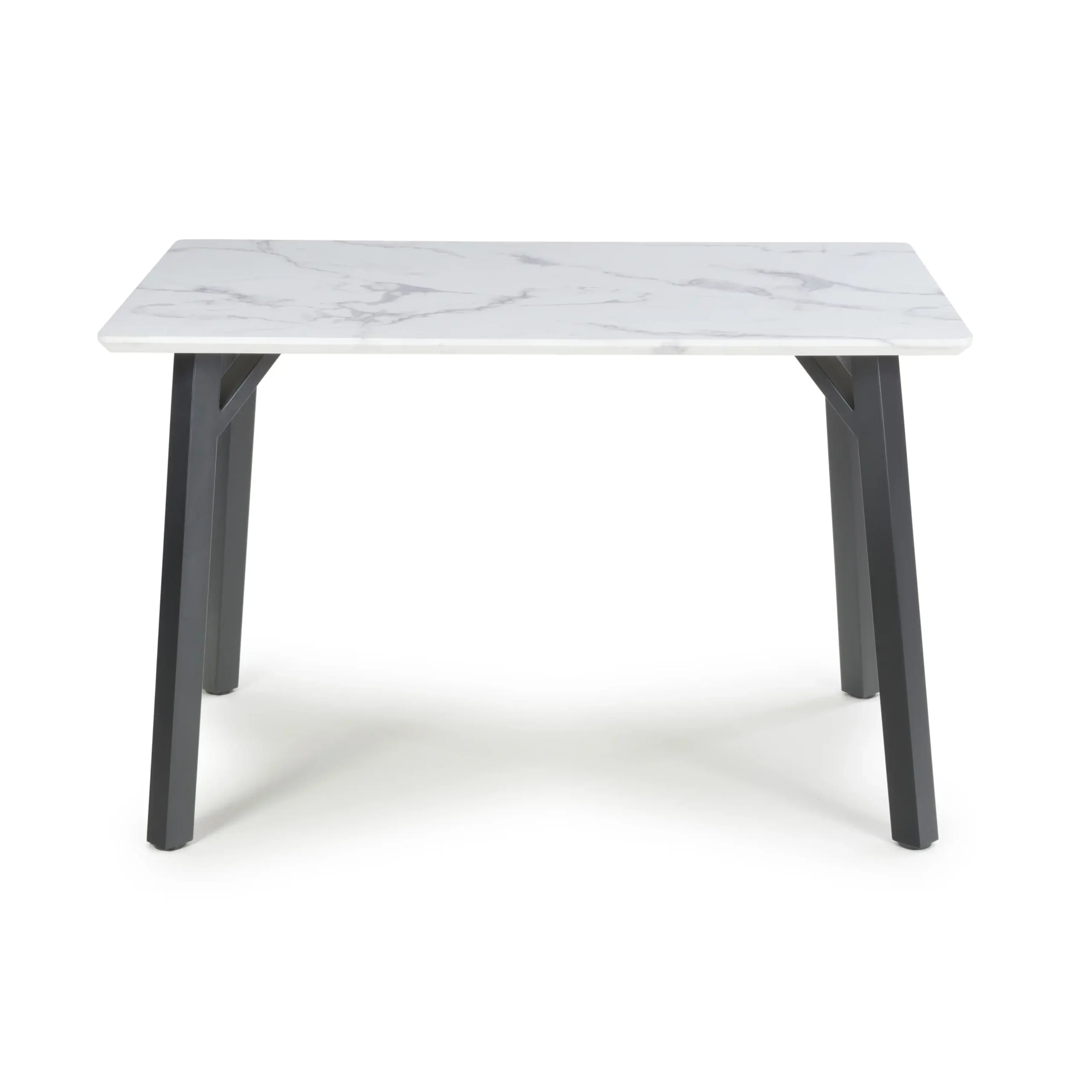 1.2m Fixed Top Dining Table - Marble - Image 2
