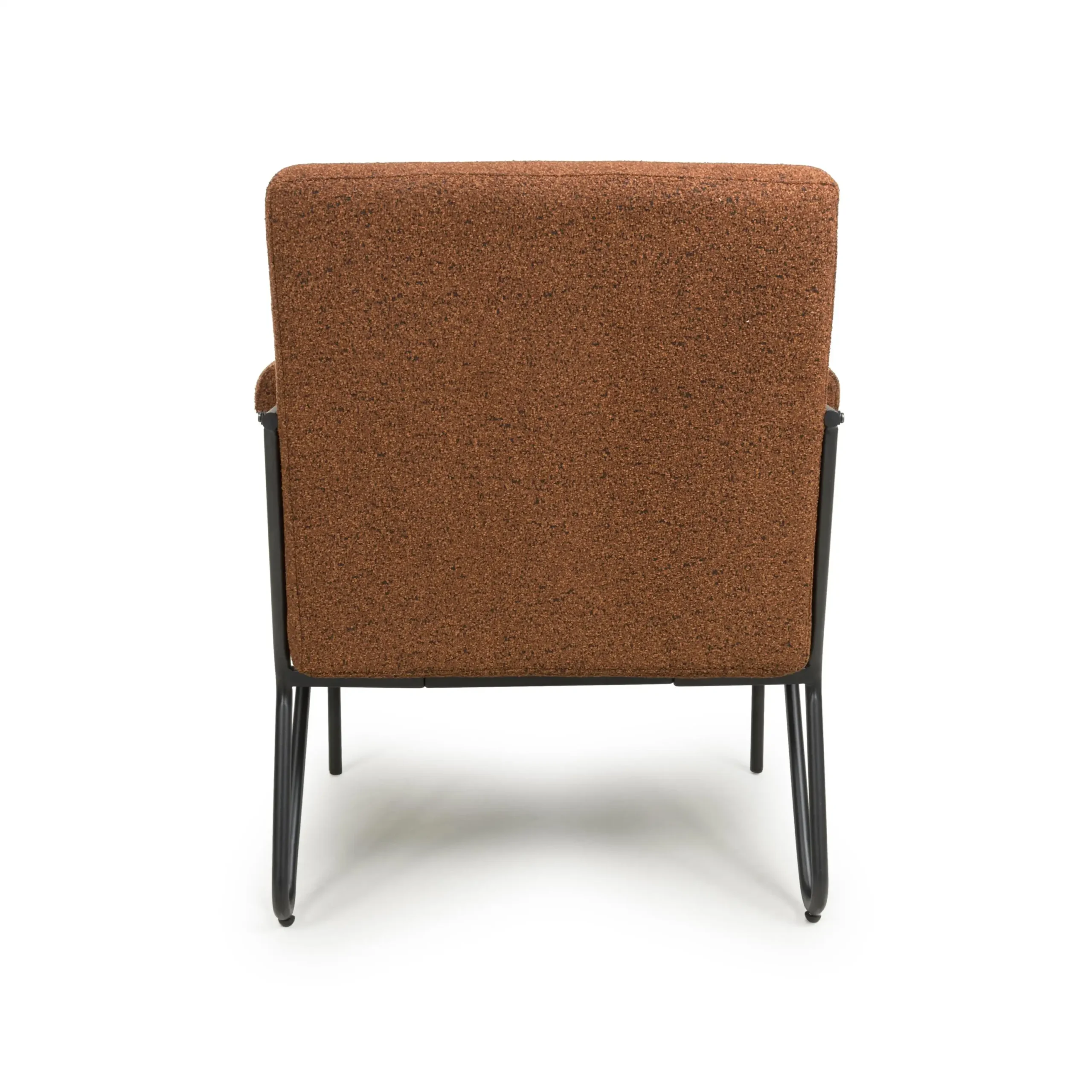 Oslo Speckled Burnt Orange Armchair - Image 5