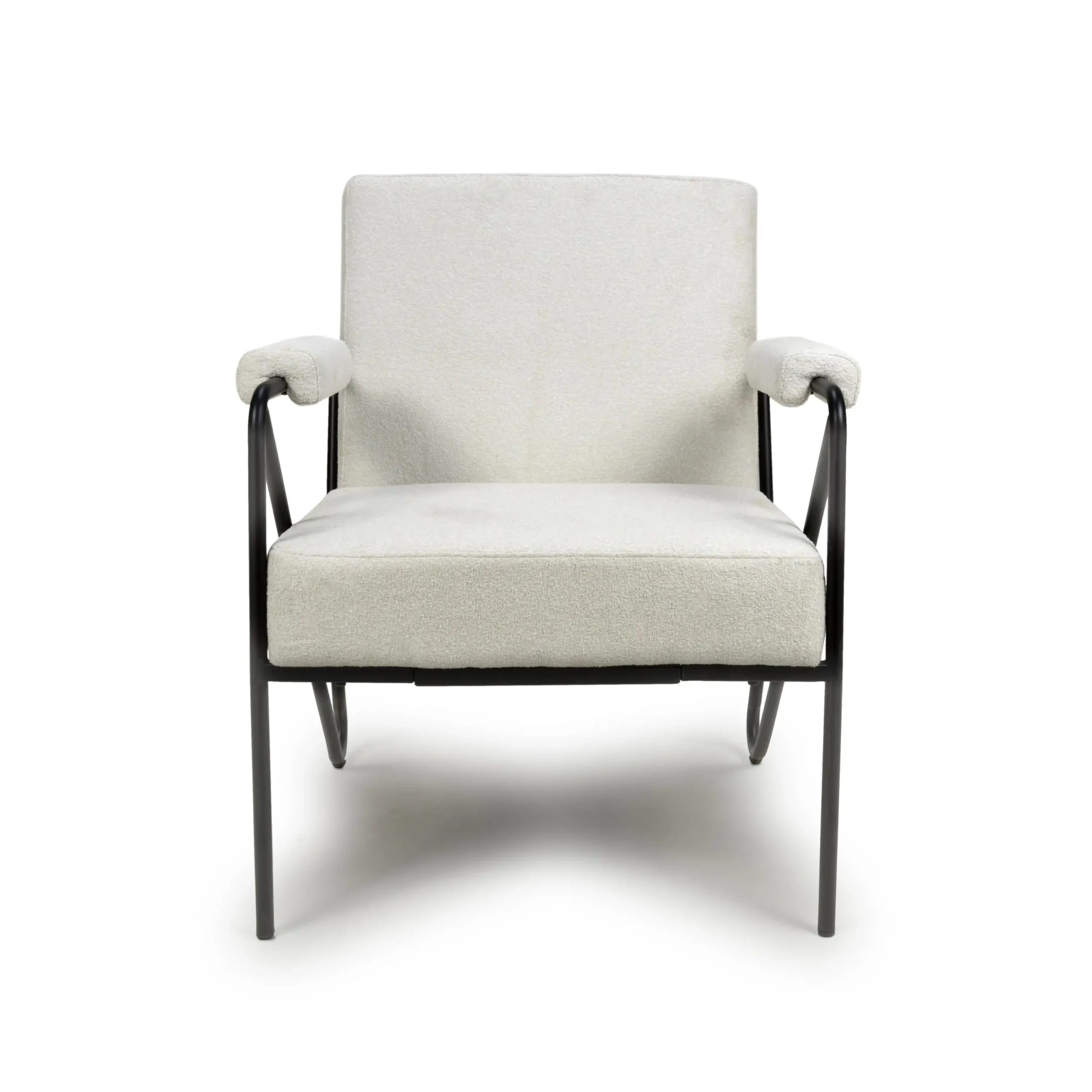 Oslo Speckled Natural Armchair - Image 4