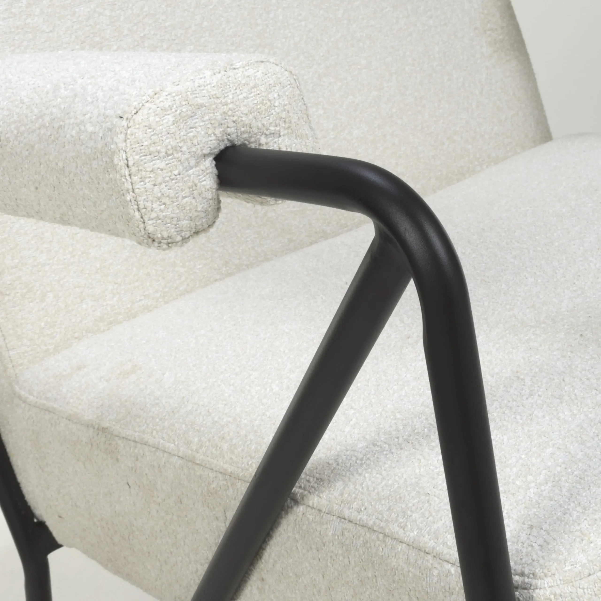 Oslo Speckled Natural Armchair - Image 6