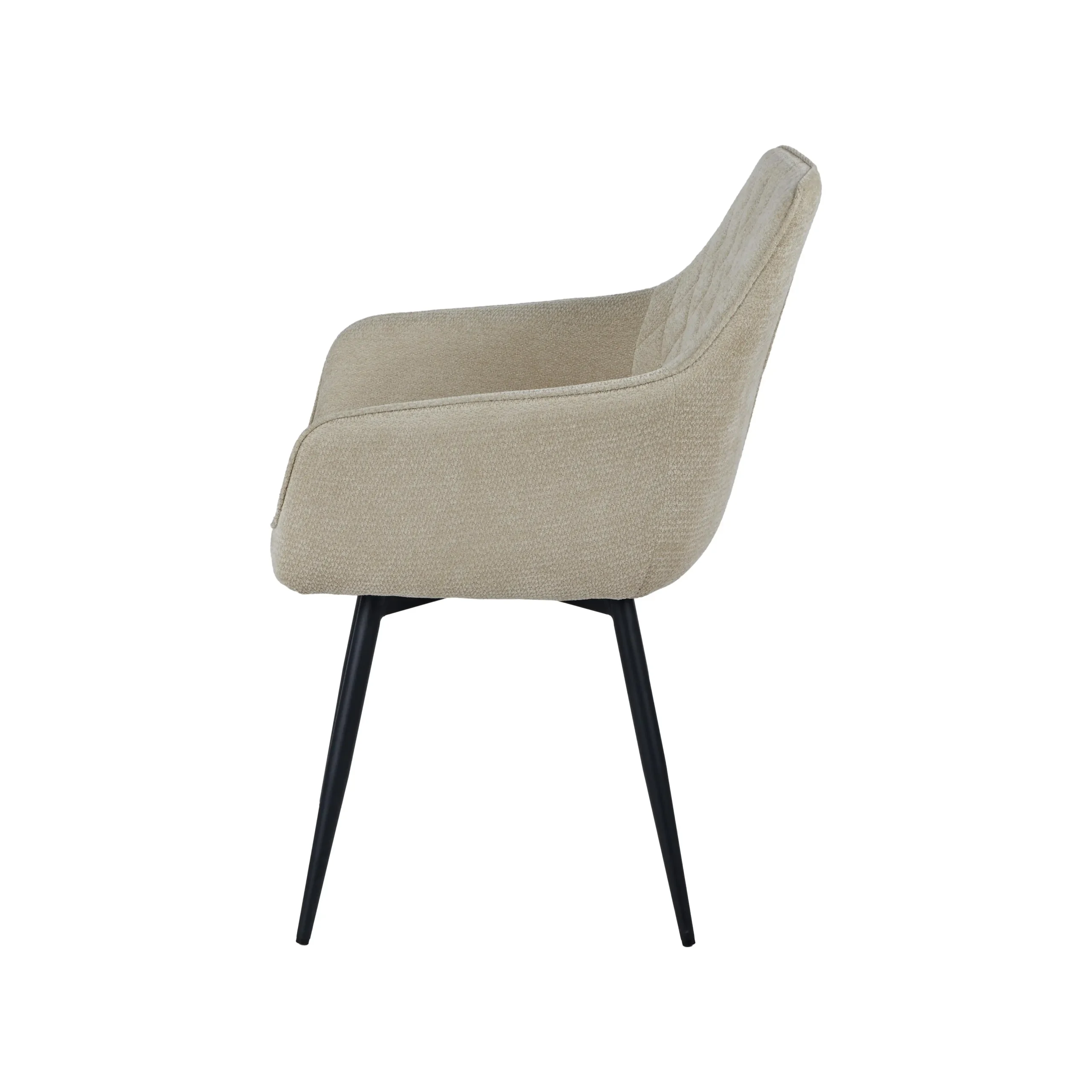 Haven Beige Dining Chair - Image 3
