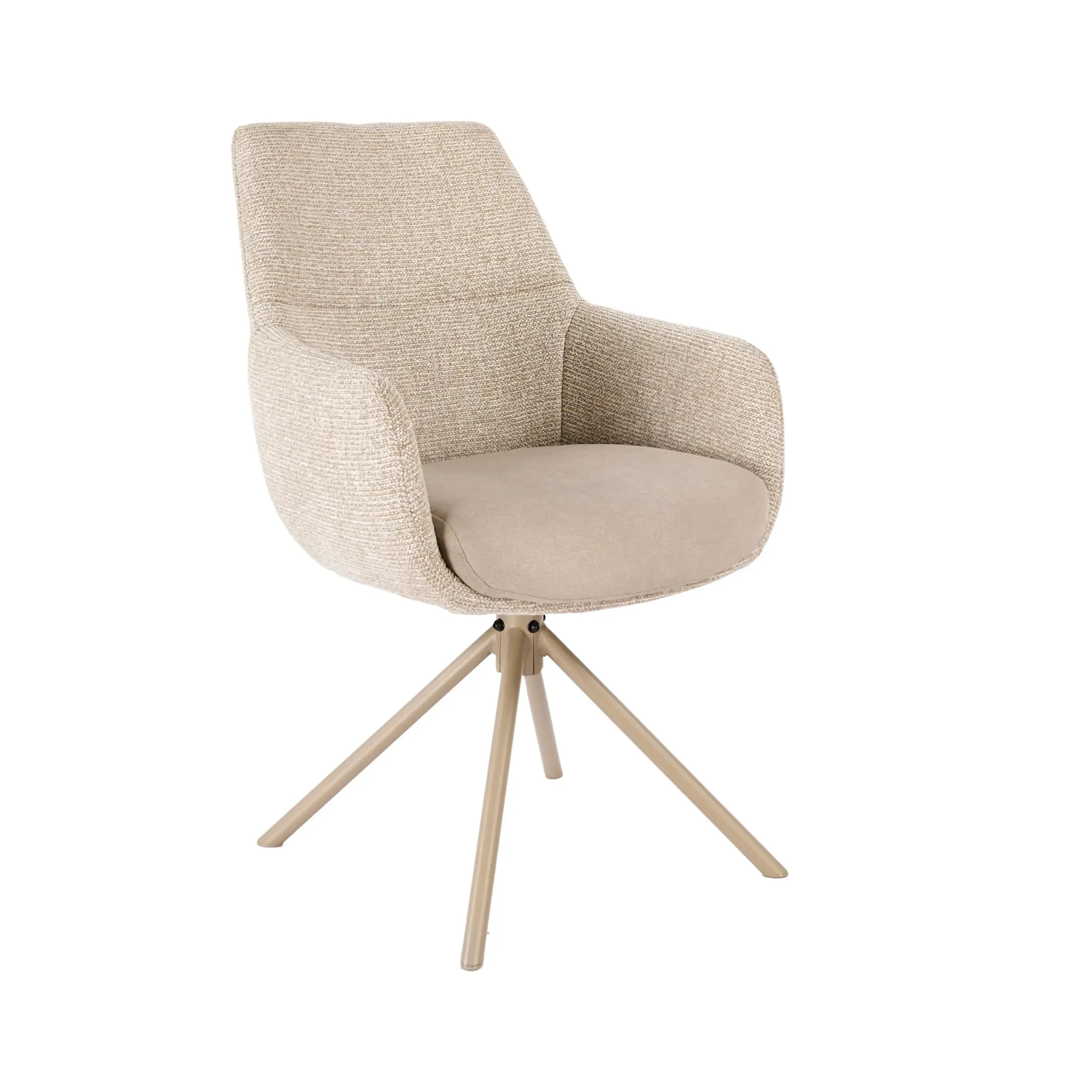 Rimini Tweed Natural Dining Chair