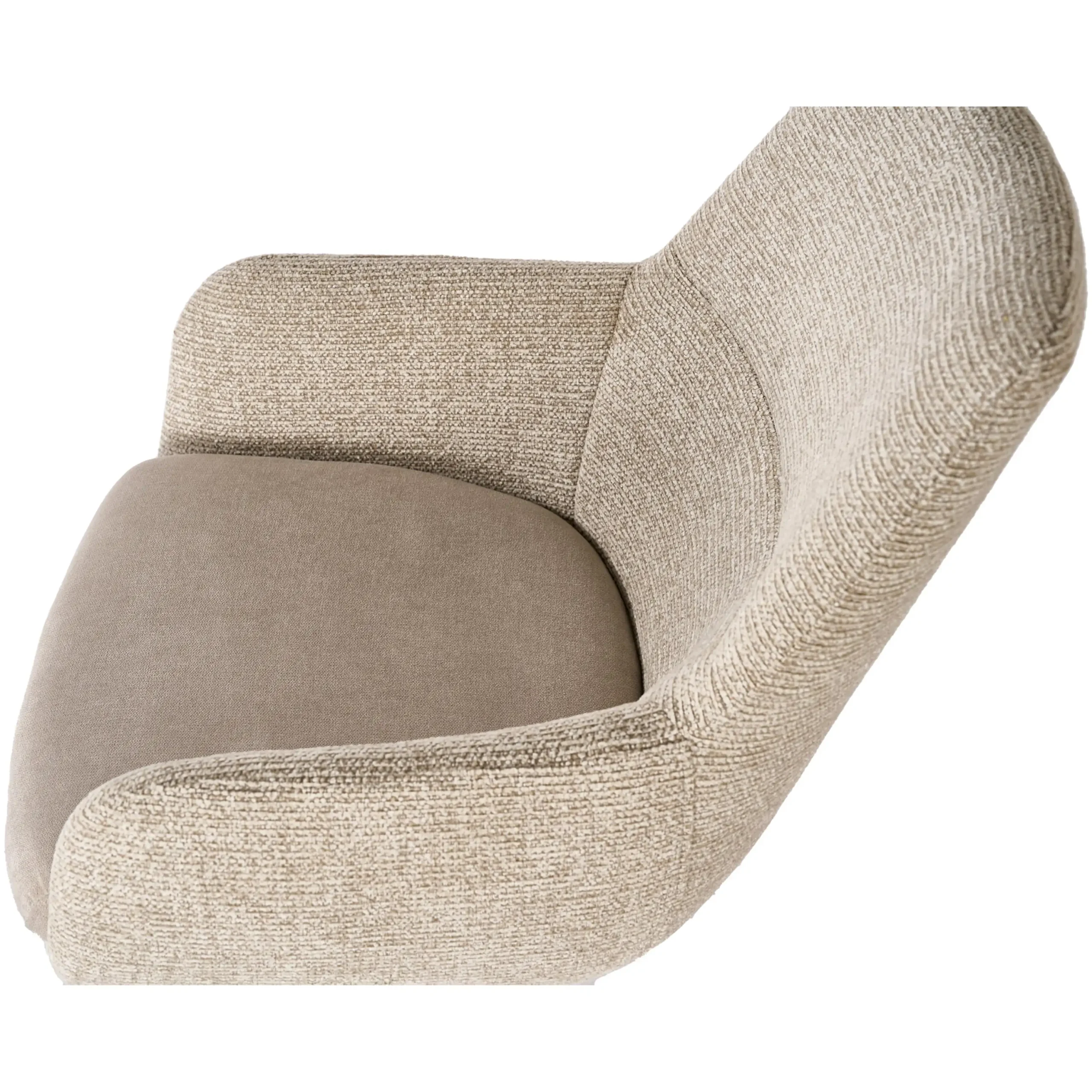 Rimini Tweed Natural Dining Chair - Image 9