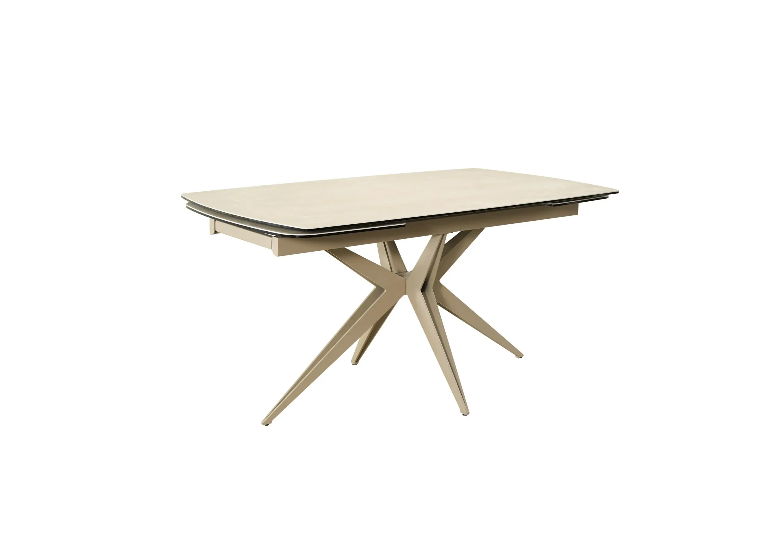 Naples 2.4m Extending Natural Travertine Dining Table - Image 2