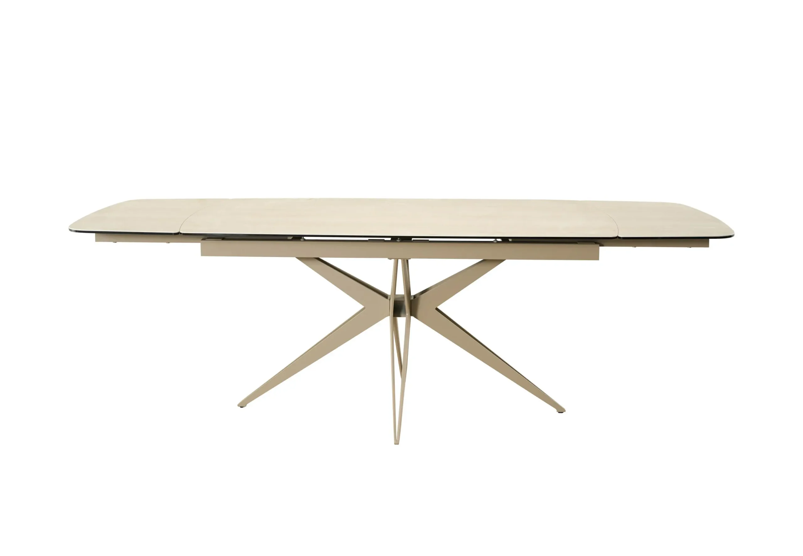 Naples 2.4m Extending Natural Travertine Dining Table - Image 3