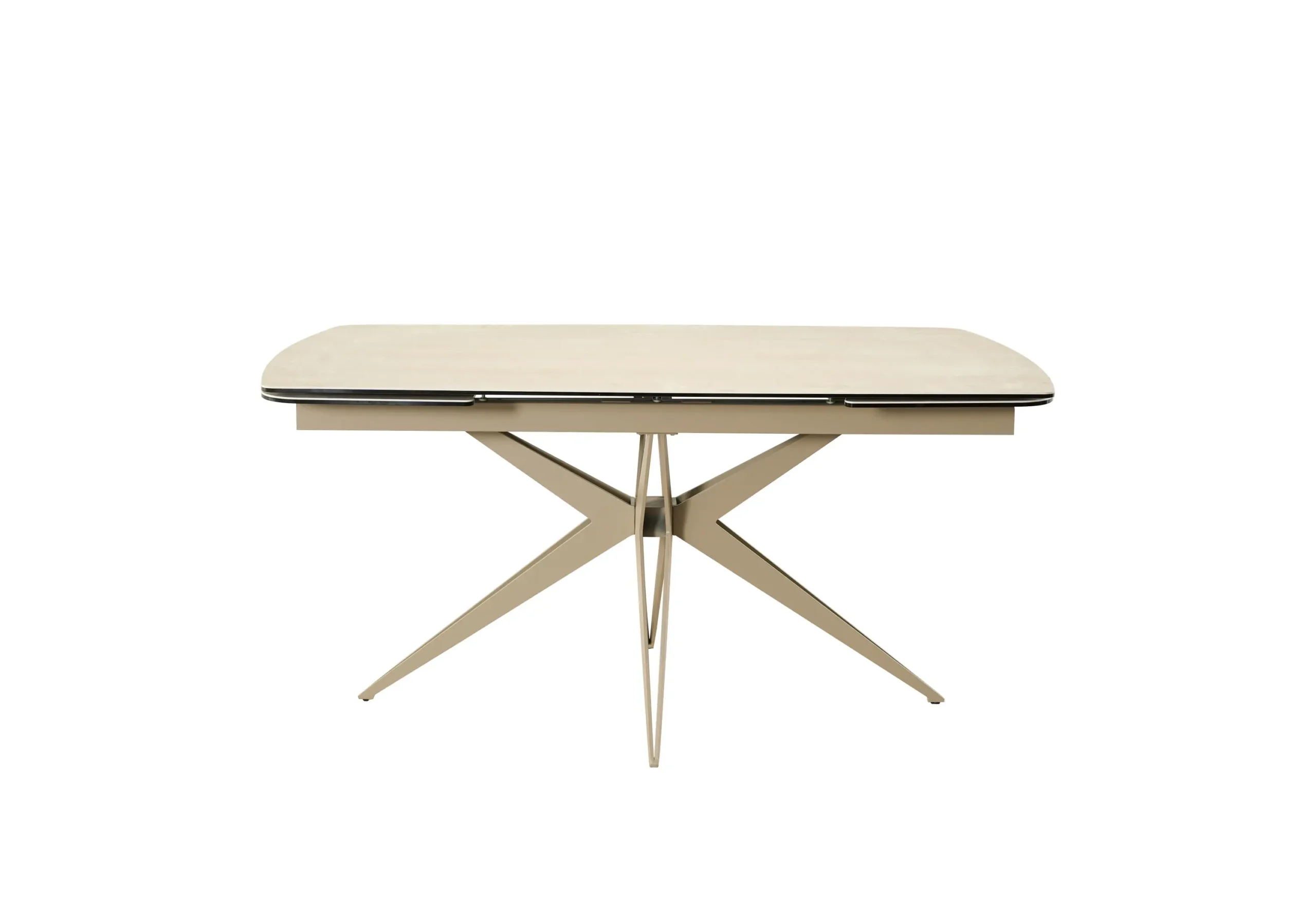 Naples 2.4m Extending Natural Travertine Dining Table - Image 4