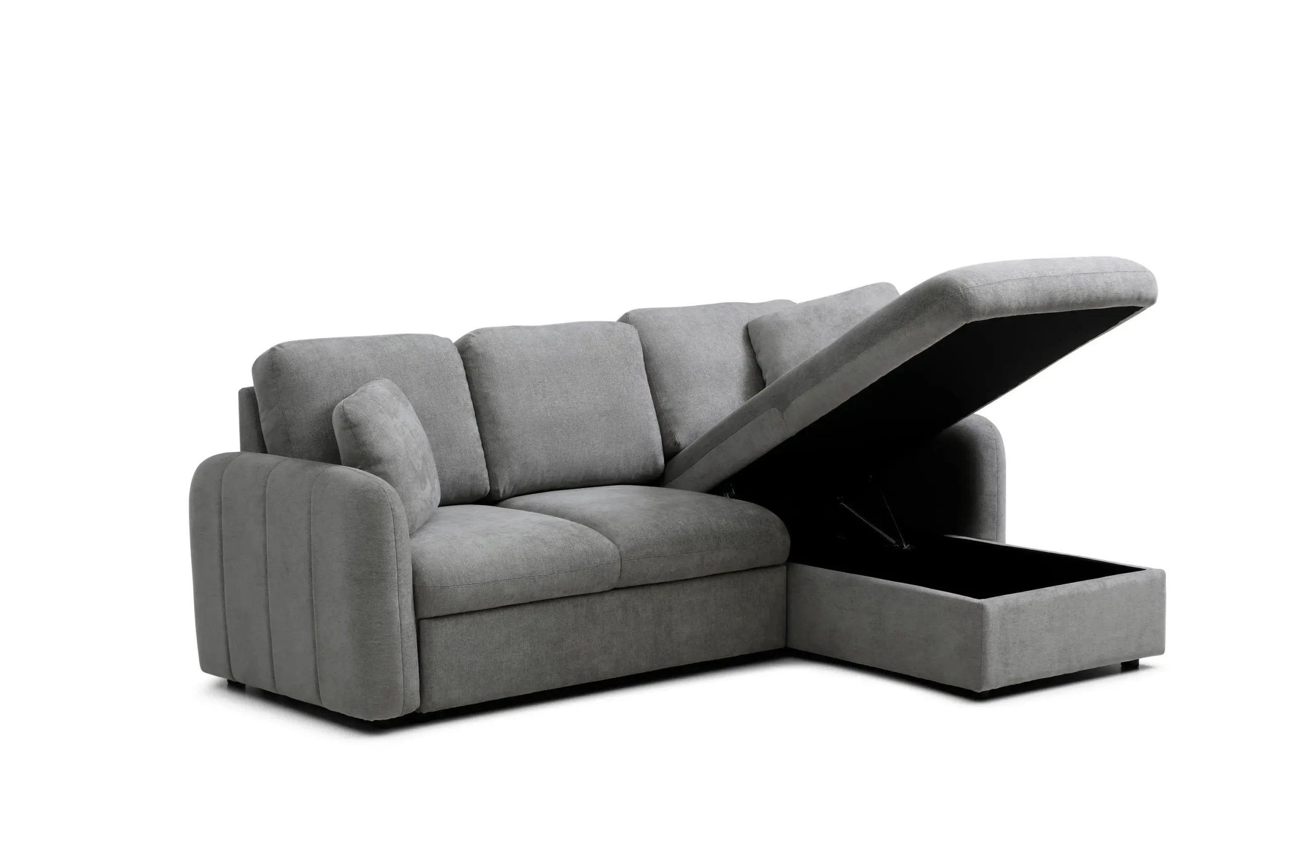 Arley Grey Corner Sofa - Image 5