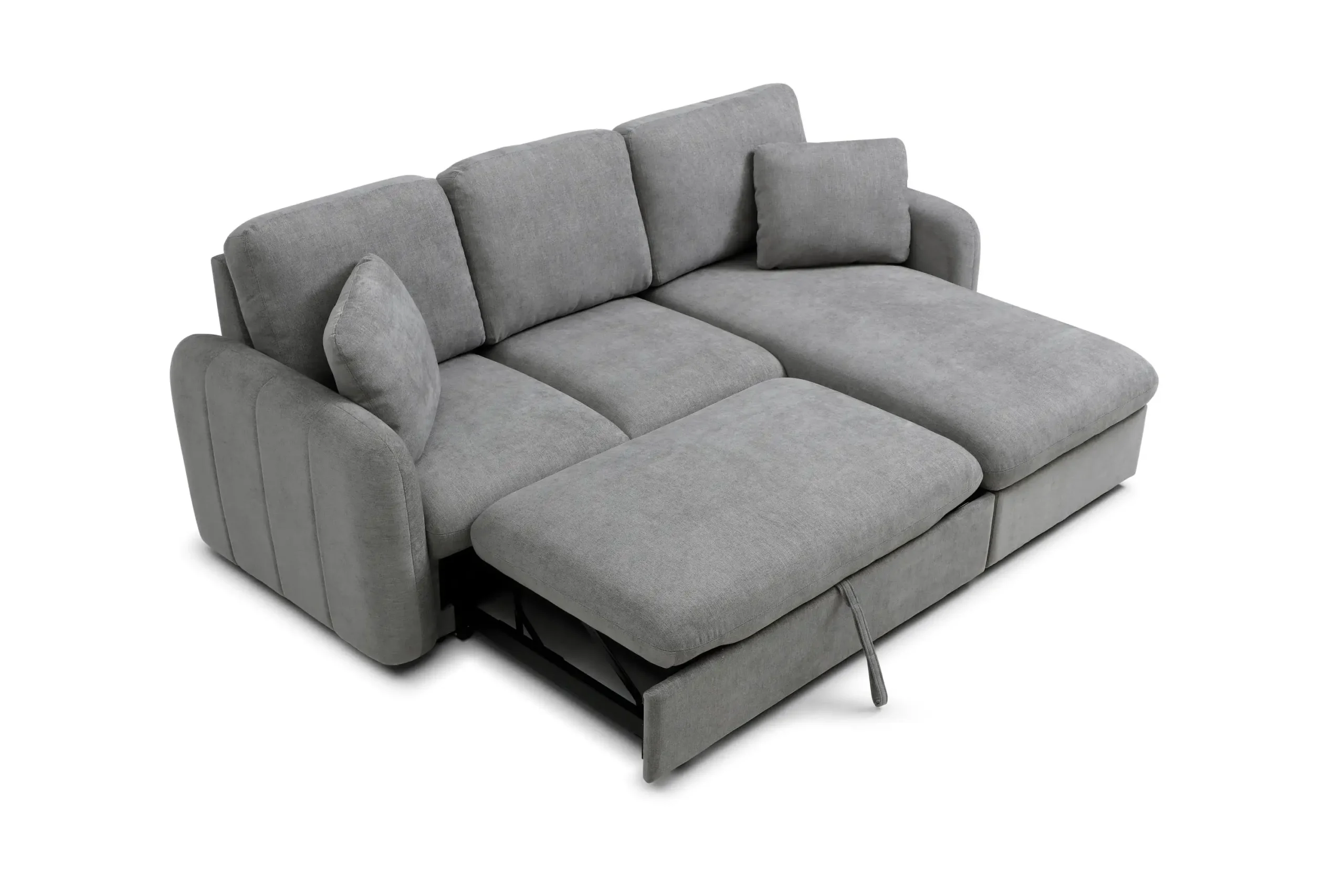 Arley Grey Corner Sofa - Image 7