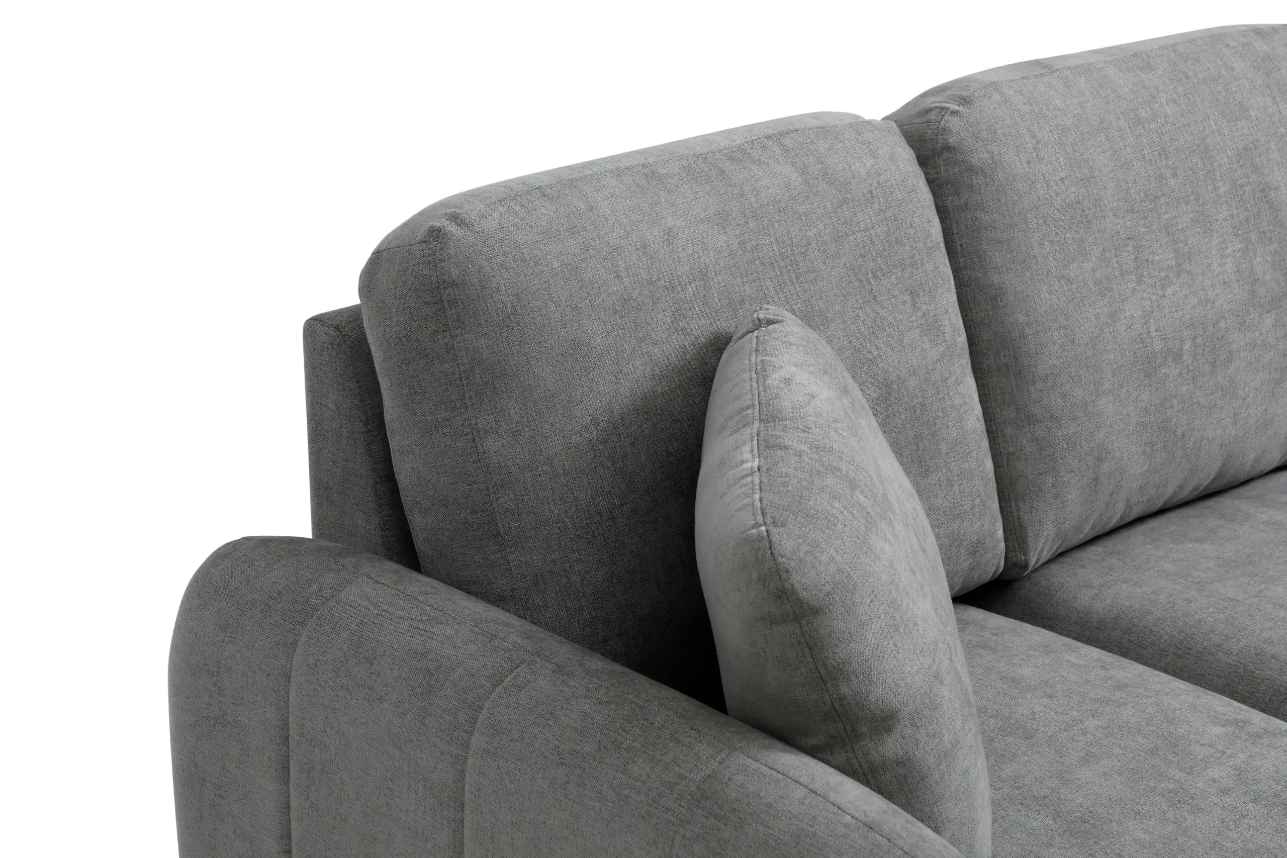 Arley Grey Corner Sofa - Image 9