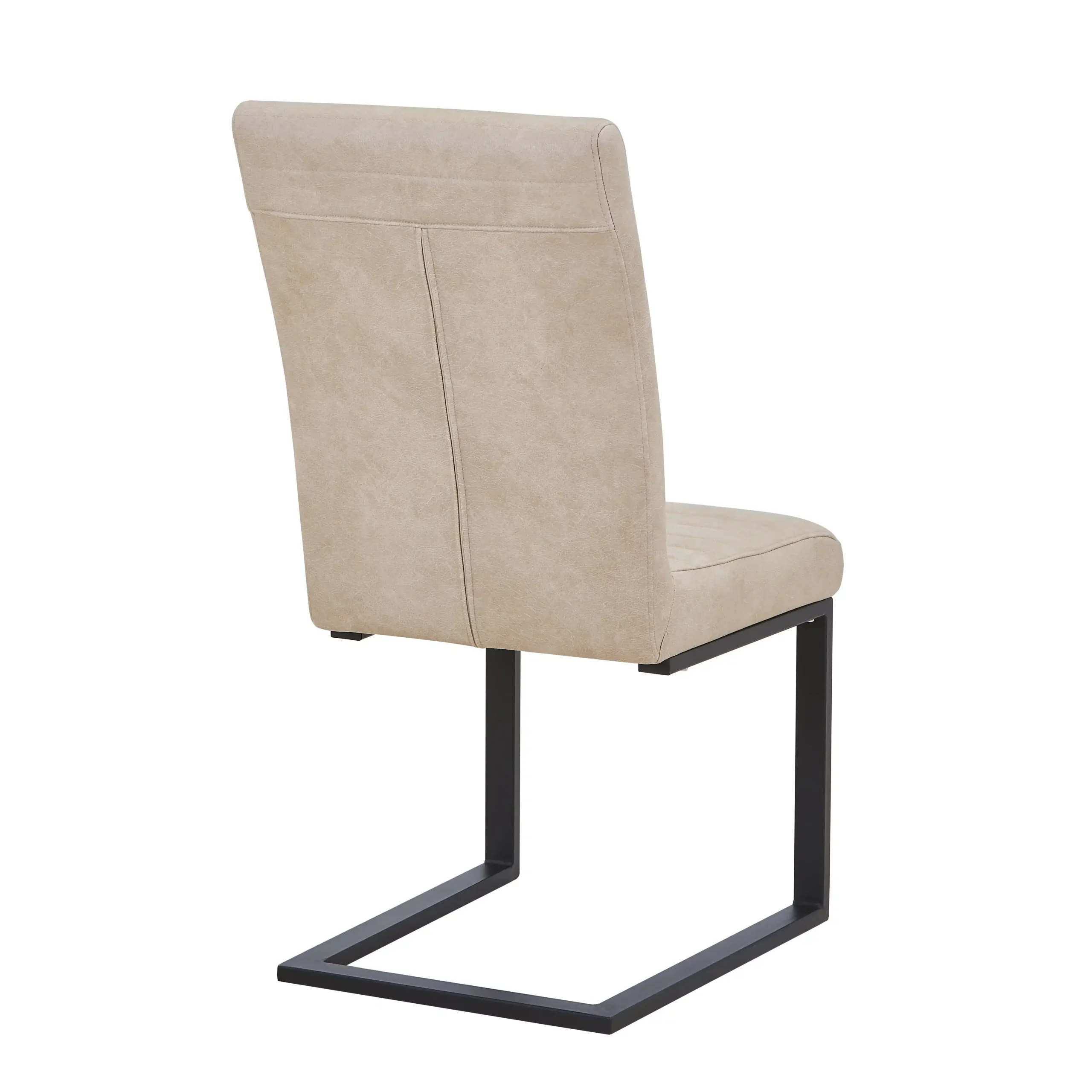 Belvoir Leather Effect Dining Chair - Image 2