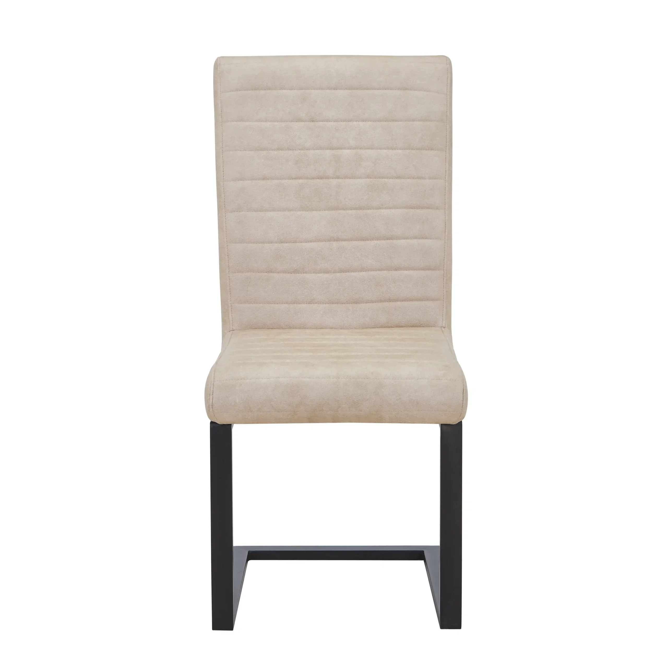 Belvoir Leather Effect Dining Chair - Image 4