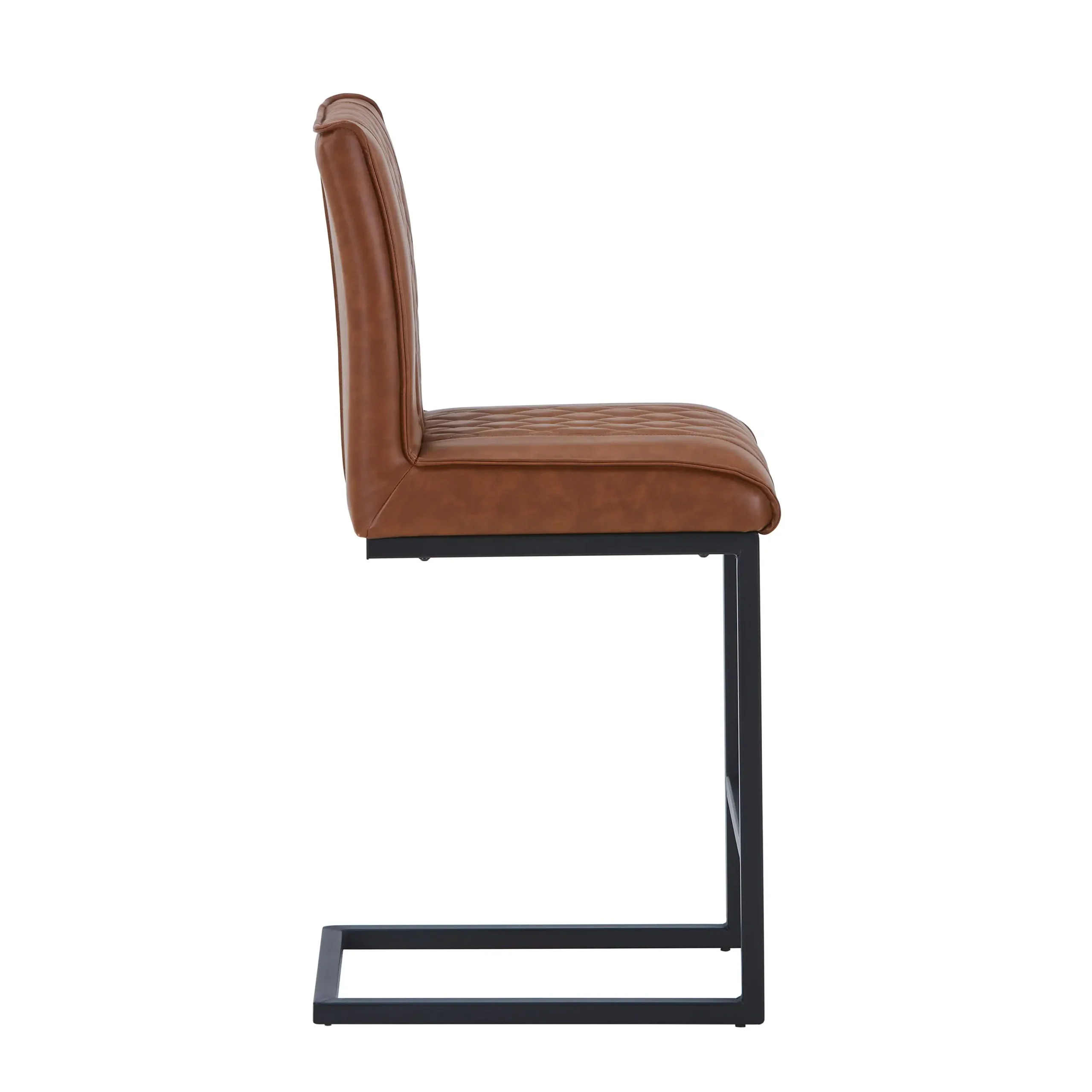 Warwick Leather Effect Tuscan Tan Bar Stool - Image 3