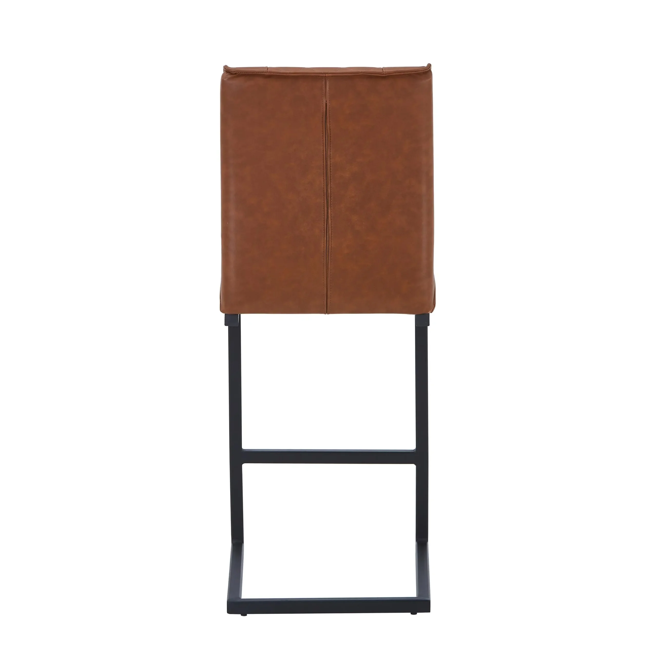 Warwick Leather Effect Tuscan Tan Bar Stool - Image 5