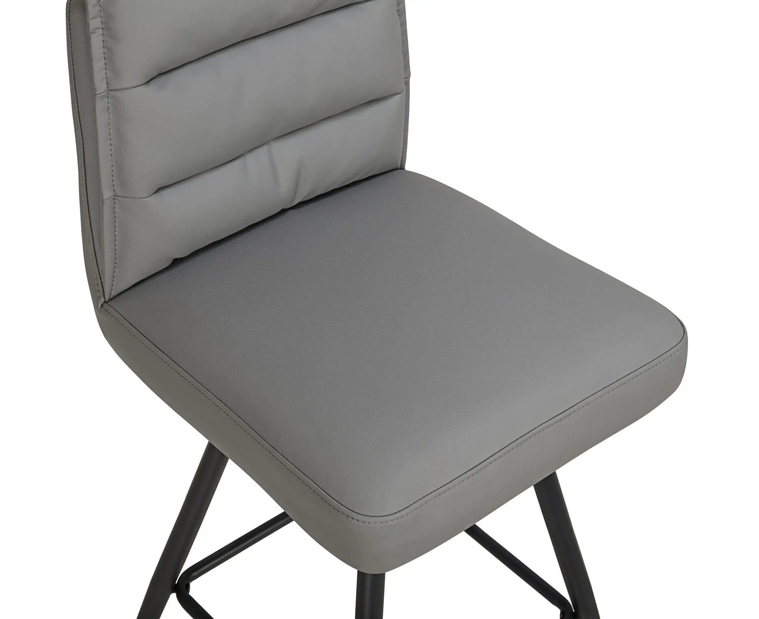 Stylus Leather Effect Taupe Bar Stool - Image 5