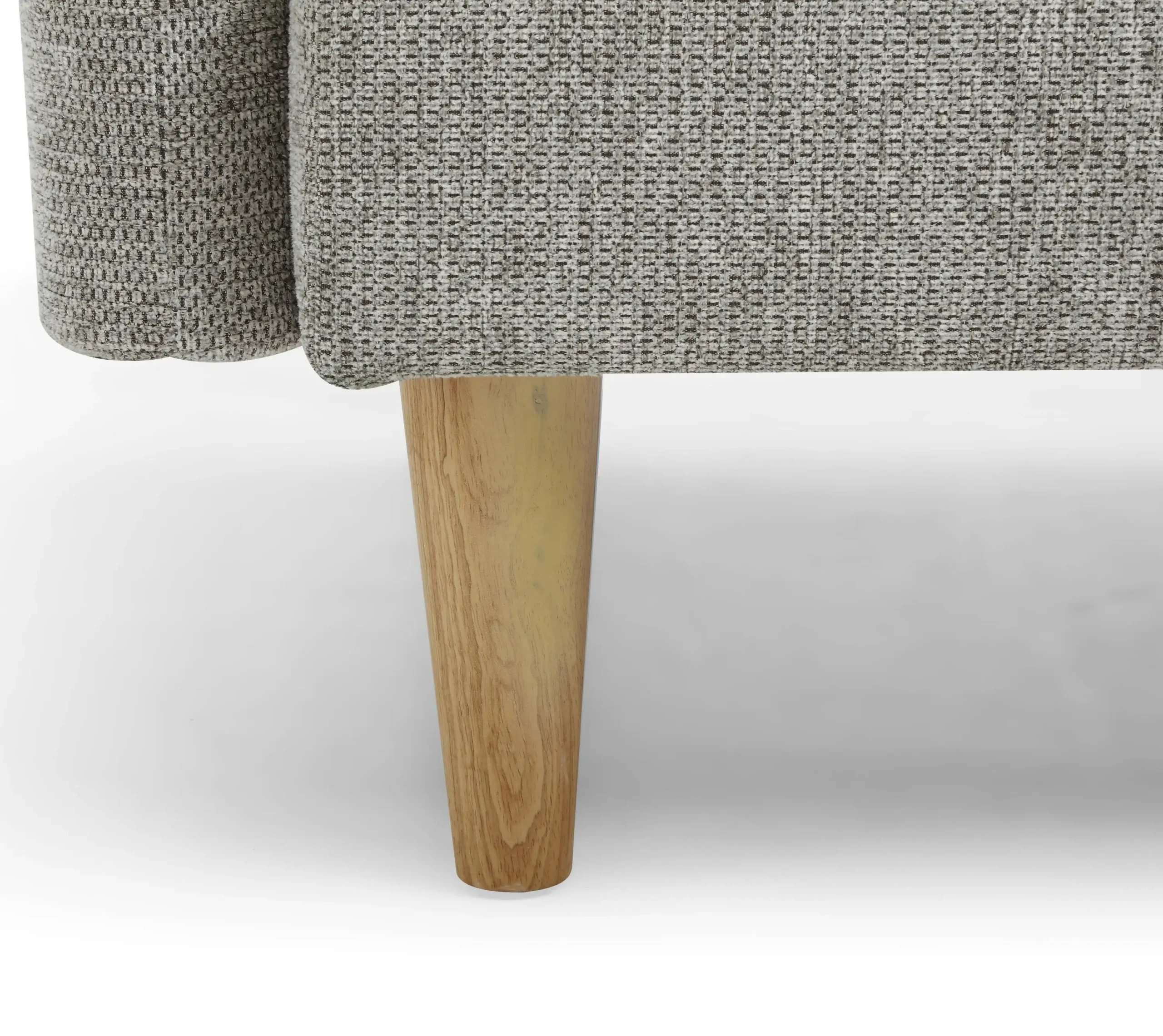 Cosy Rest Chenille Effect Natural Armchair - Image 7