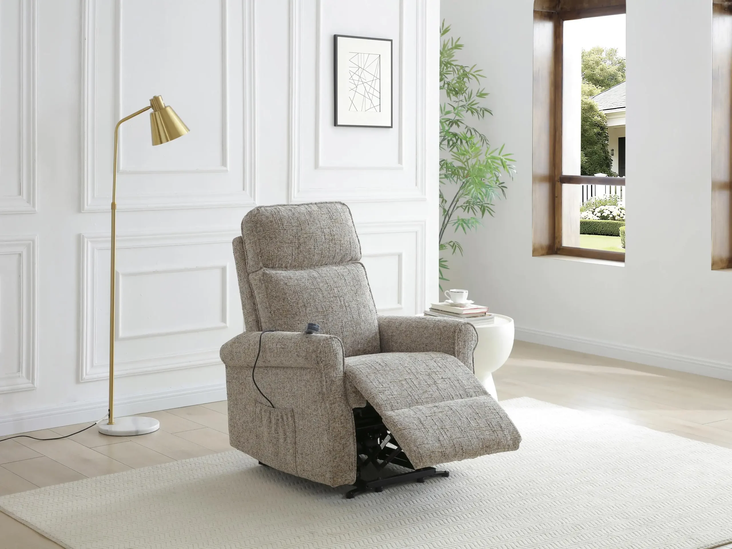 Tatton Moss Heather Riser Recliner - Image 11