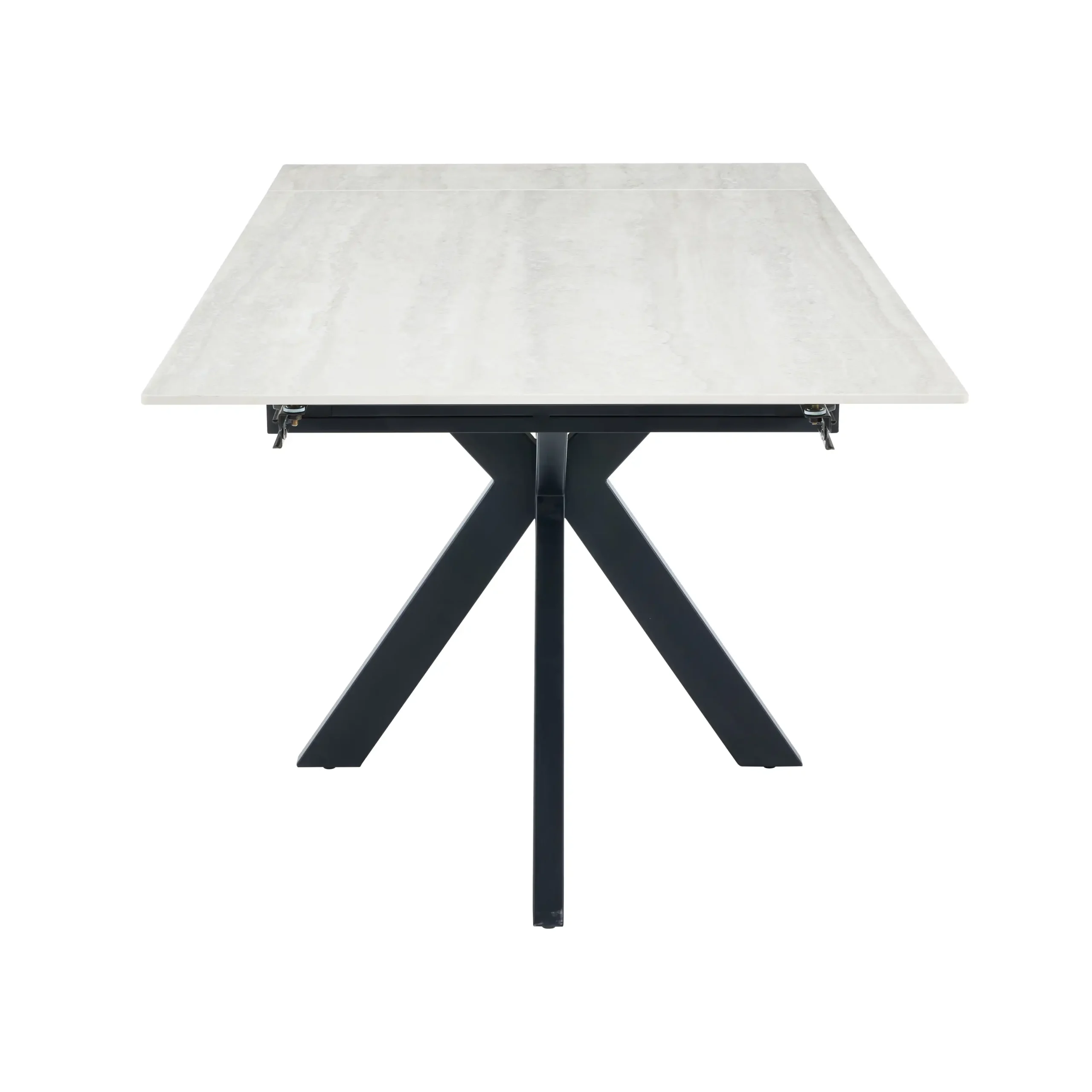 Amalfi 1.8m Extending Ivory Dining Table - Image 3