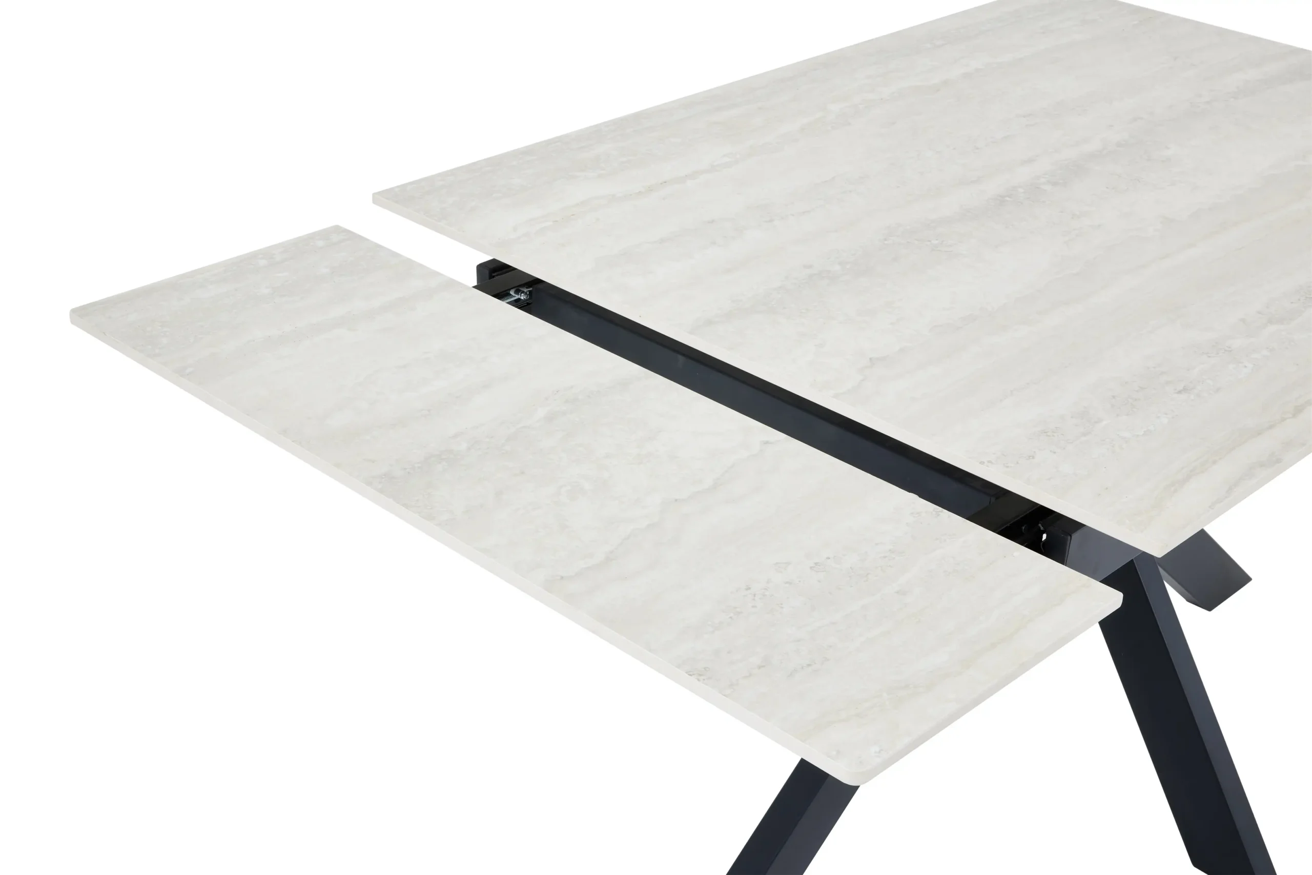 Amalfi 1.8m Extending Ivory Dining Table - Image 7