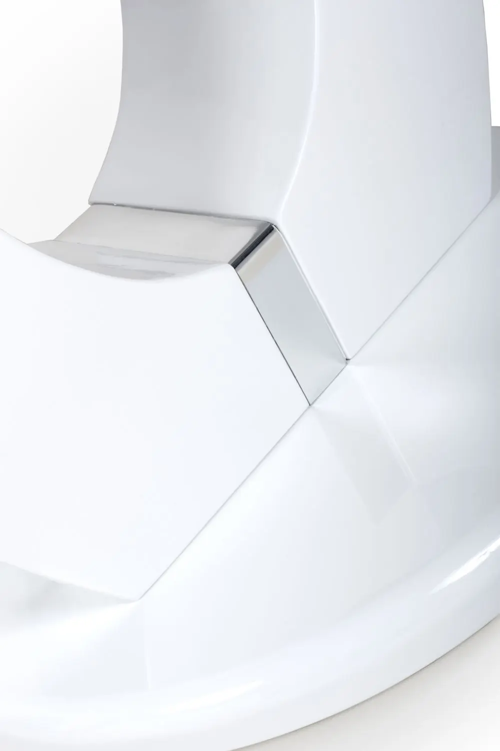 Neptune Round Marble Effect Grey/White Dining Table - Image 5