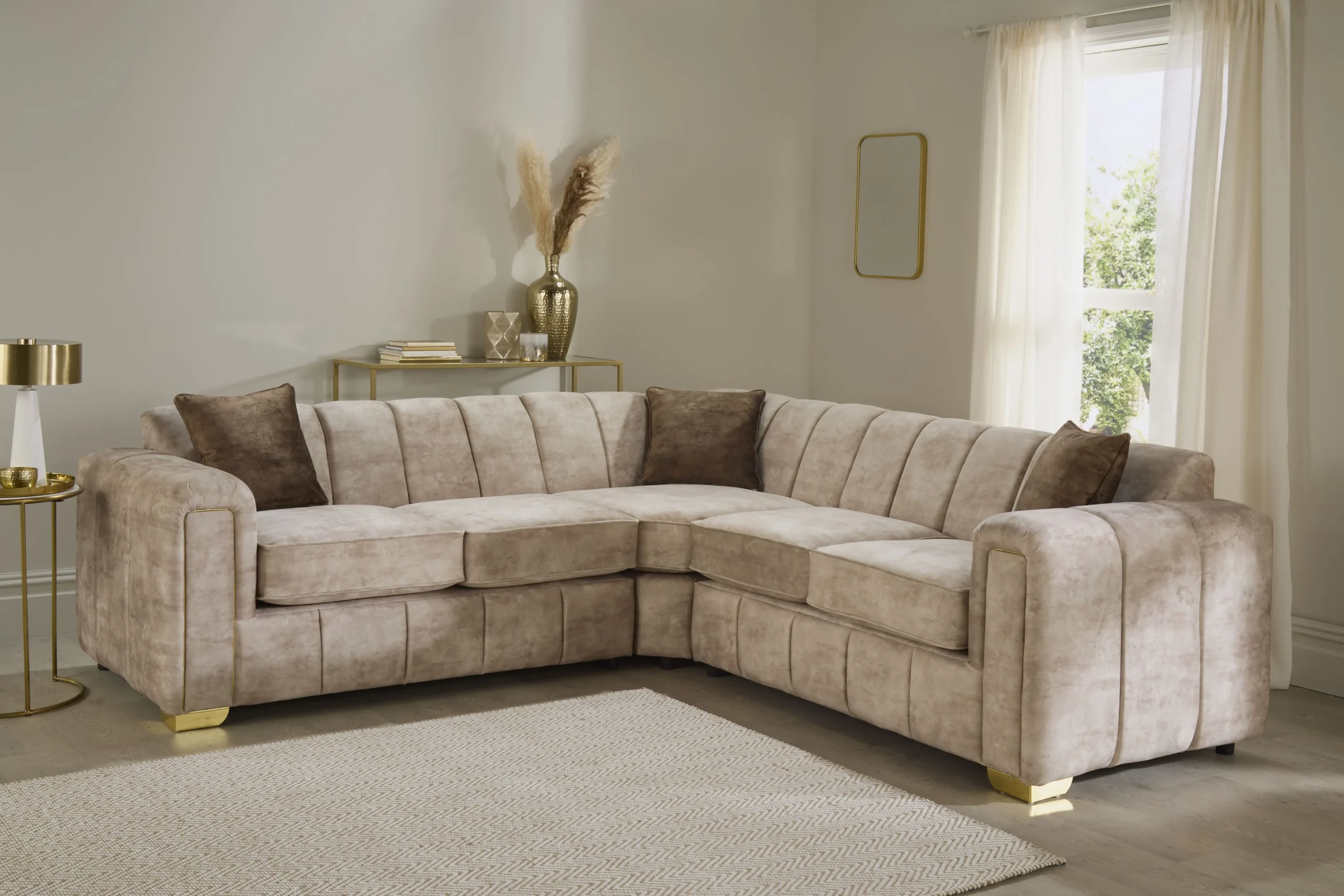 Pluto 2C2 Corner Sofa