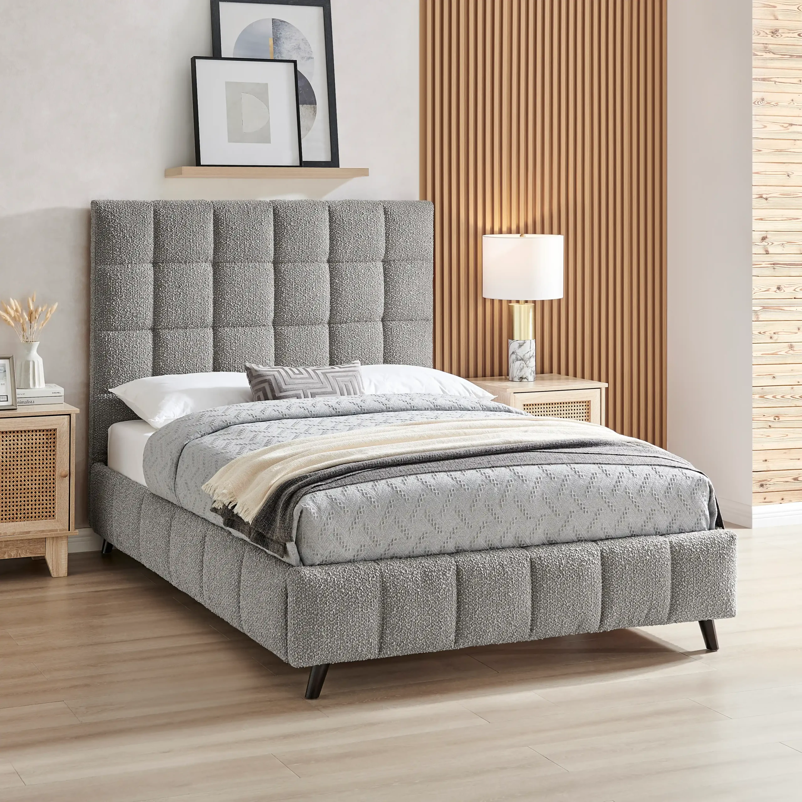 STARLA SQUARE BOUCLE *OTTOMAN* - Image 2