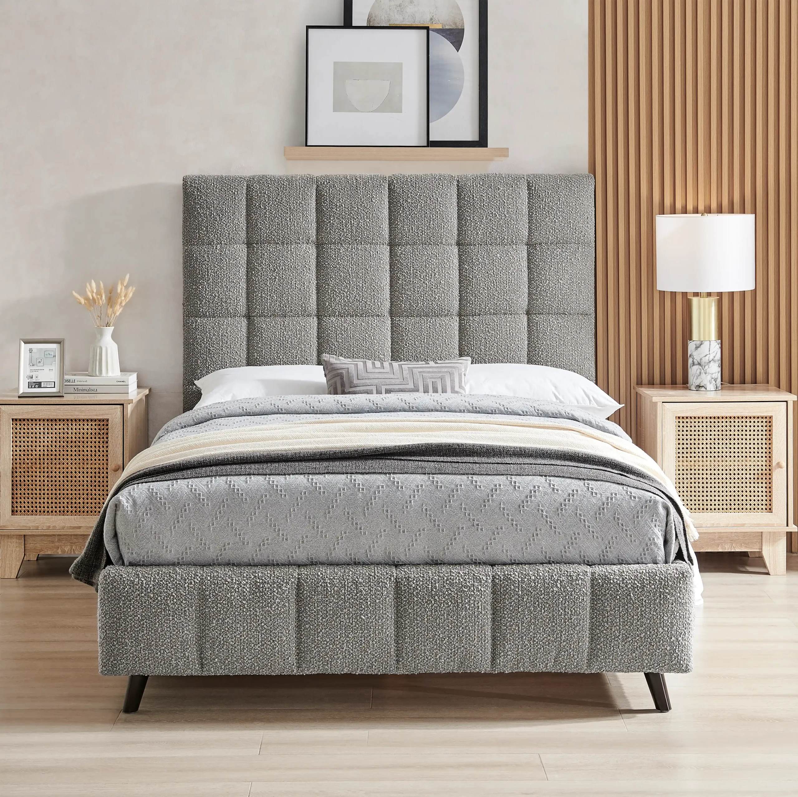 STARLA SQUARE BOUCLE *OTTOMAN* - Image 14
