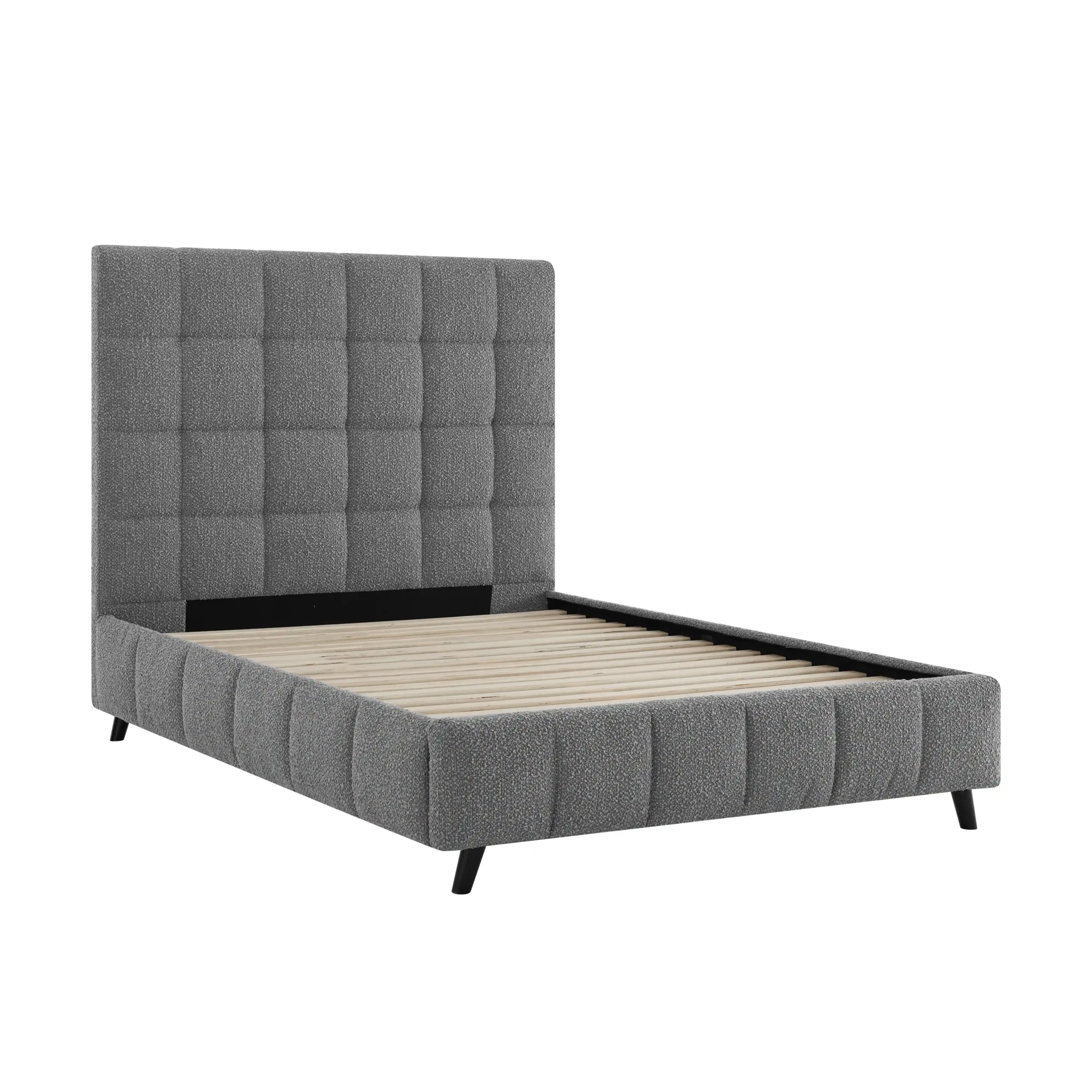 STARLA SQUARE  BOUCLE BEDSTEAD - Image 11