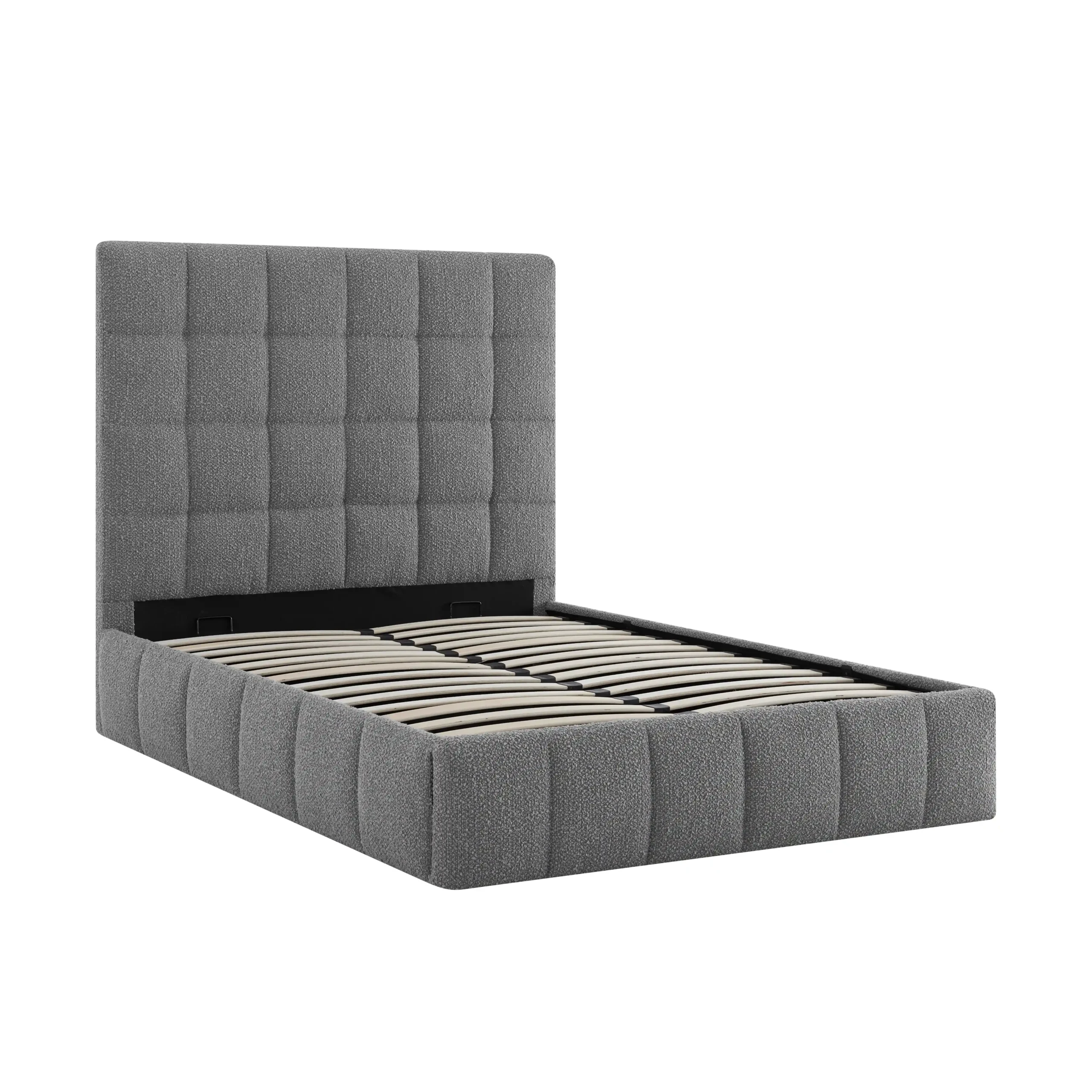 STARLA SQUARE  BOUCLE BEDSTEAD - Image 4
