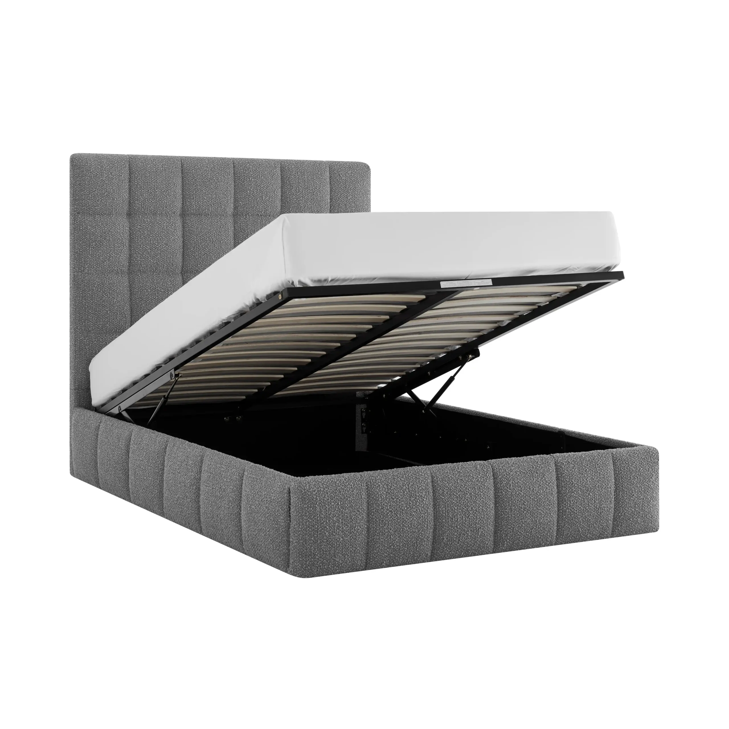 STARLA SQUARE  BOUCLE BEDSTEAD - Image 3