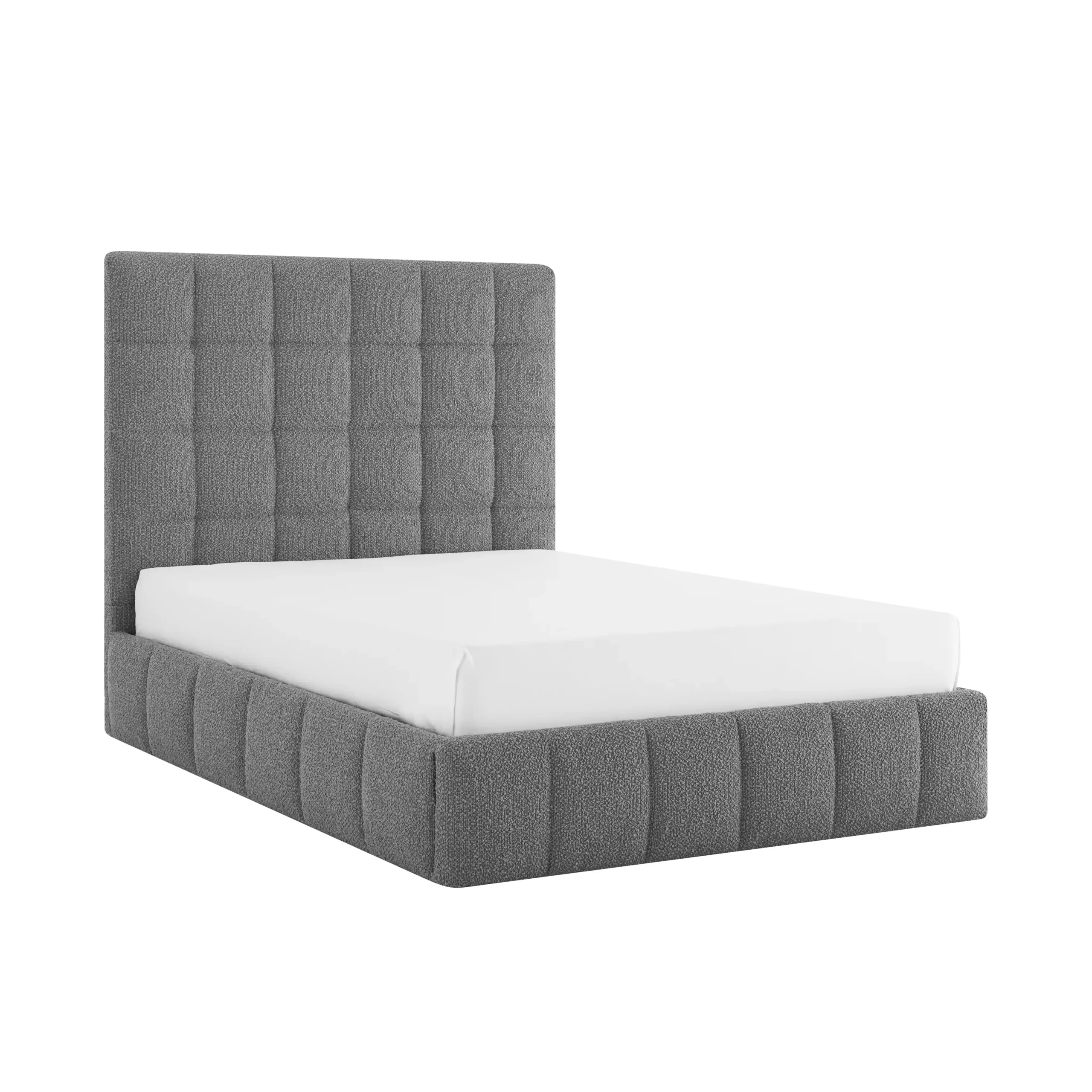 STARLA SQUARE  BOUCLE BEDSTEAD - Image 2